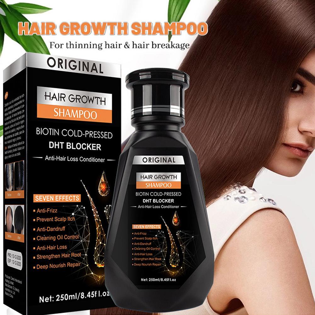 Biotin Hair Growth - 250 مللي شامبو البيوتين مع فرشاة