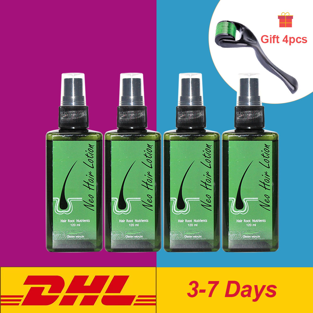 Biotin Hair Growth - 4 قطع لوشن نيو للشعر 120