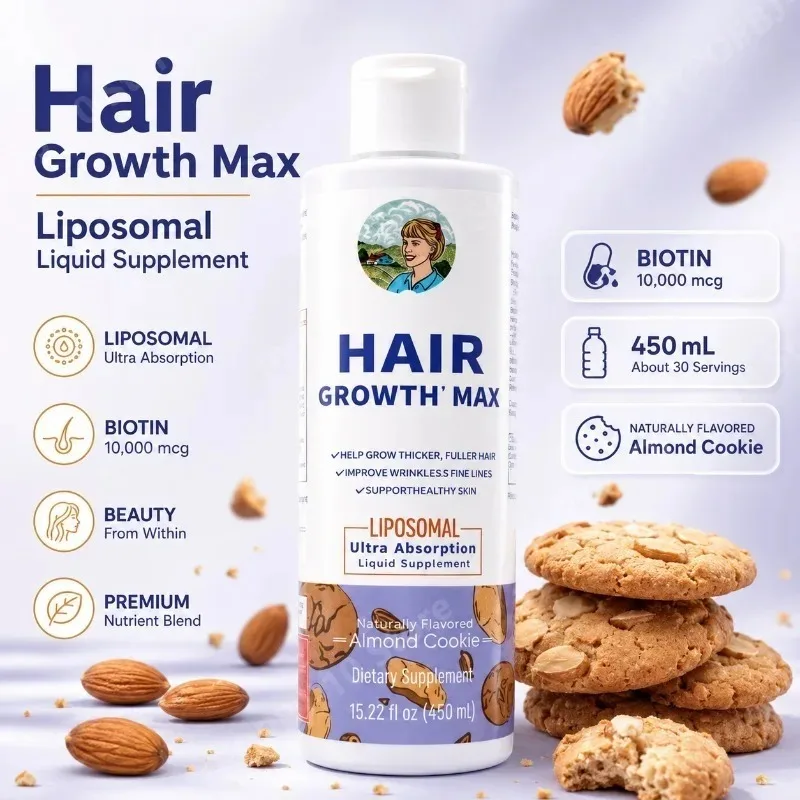 Biotin Hair Growth - مكمل غذائي لنمو الشعر للنساء مع