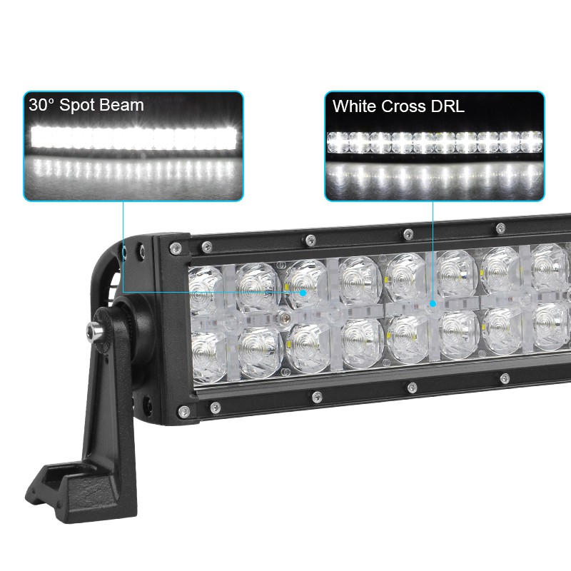 مصباح عمل LED منحني للشاحنات ب - مراجعة Head Racket Boom وسعره