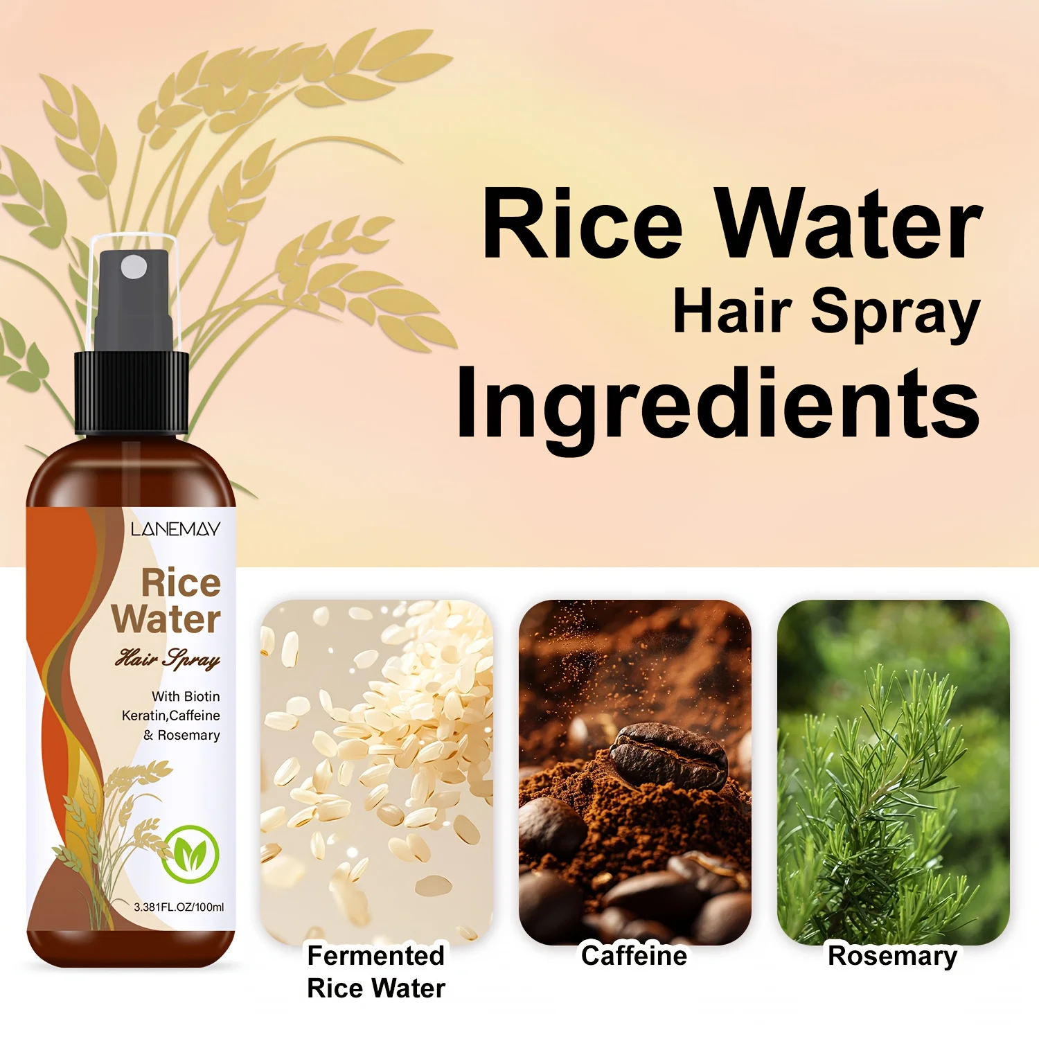 بخاخ للشعر بماء الأرز - مع الب - مراجعة Biotin Hair Growth وسعره