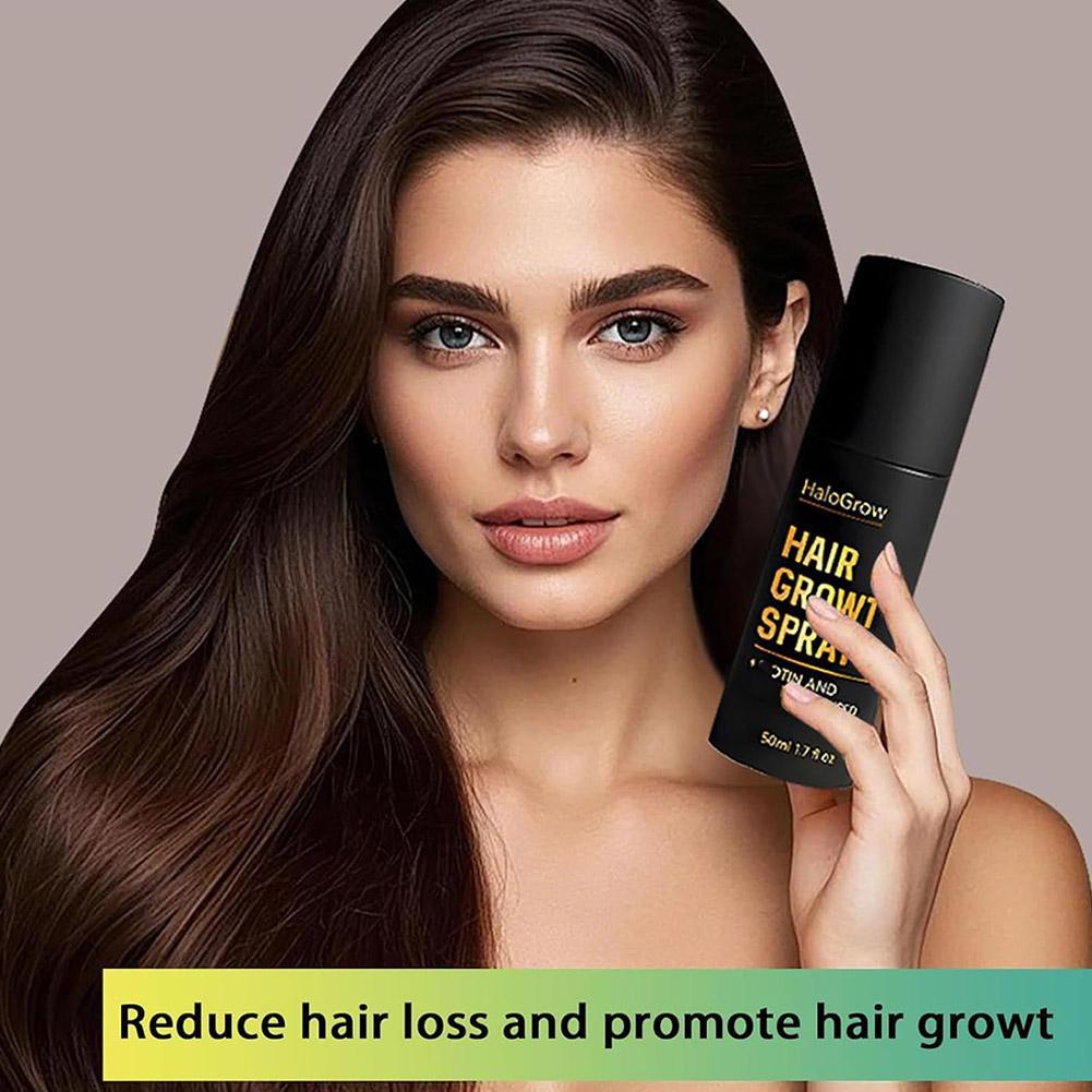 بخاخ طبيعي لنمو الشعر بزيت الز - مراجعة Biotin Hair Growth وسعره