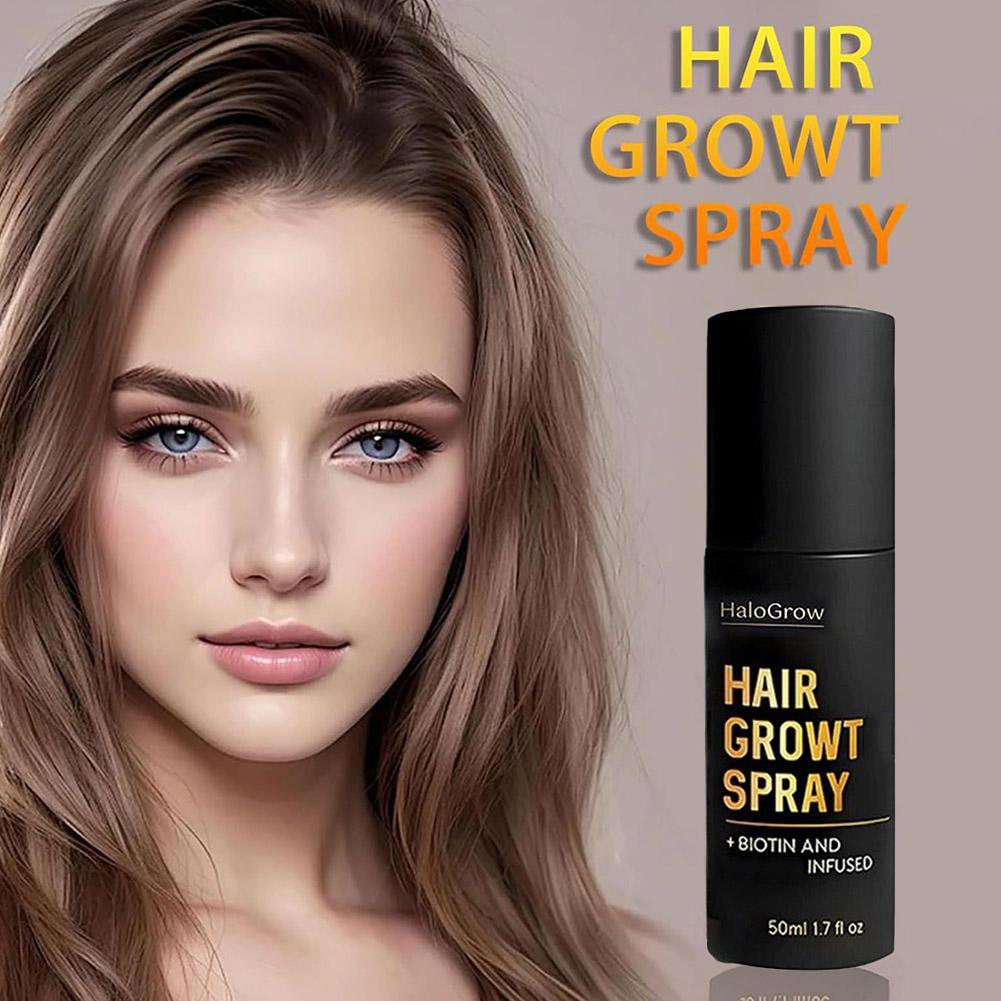 بخاخ طبيعي لنمو الشعر بزيت الز - مراجعة Biotin Hair Growth وسعره