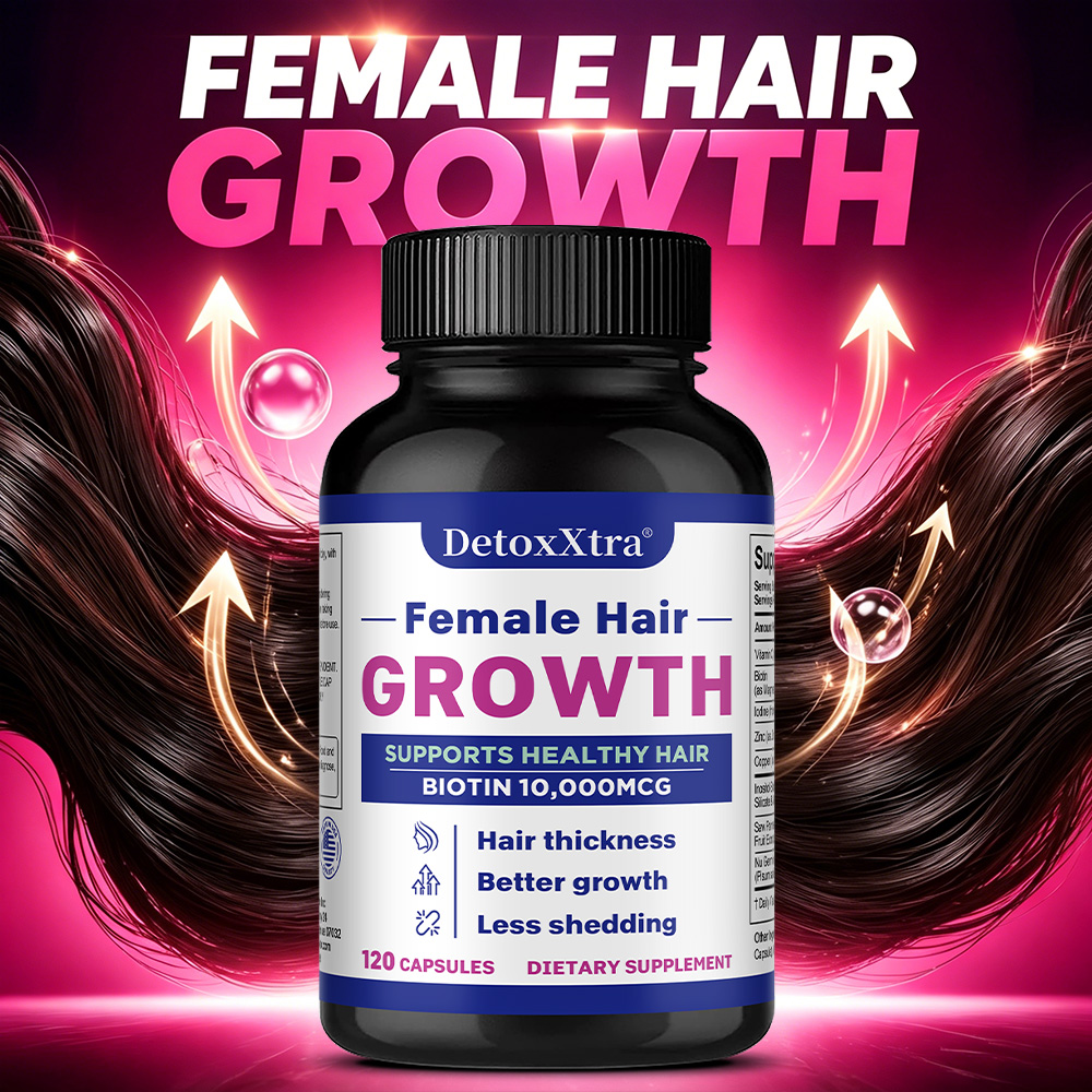كبسولات نمو الشعر مع البيوتين  - مراجعة Biotin Hair Growth وسعره