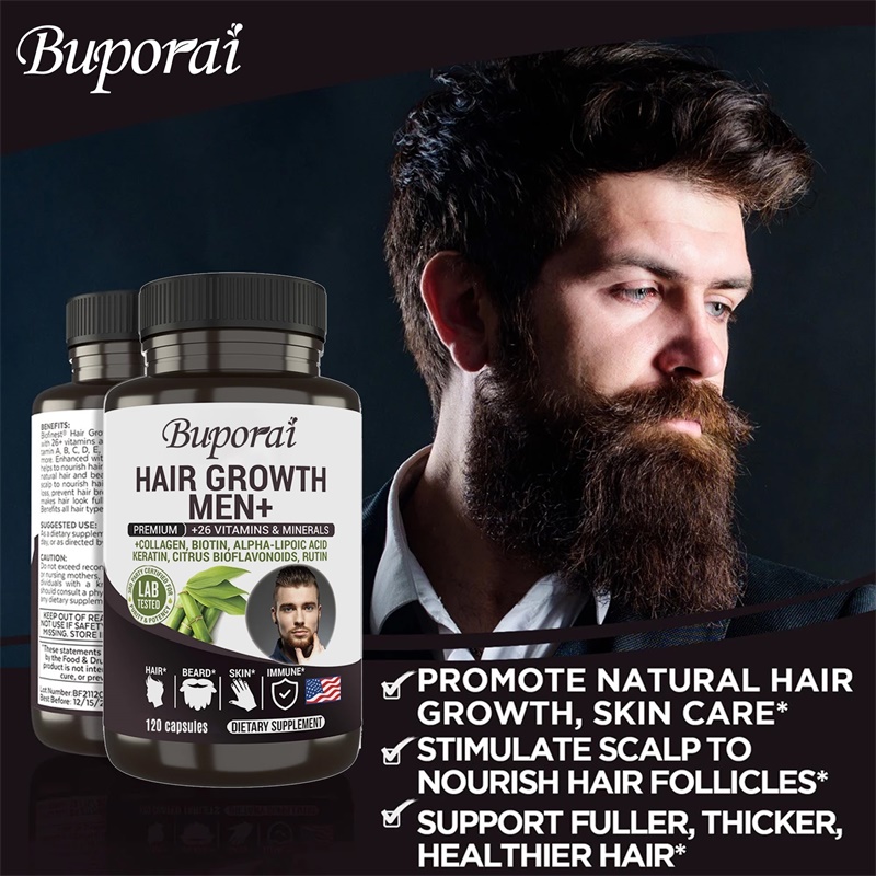 مكمل نمو الشعر للرجال - مكمل ن - مراجعة Biotin Hair Growth وسعره
