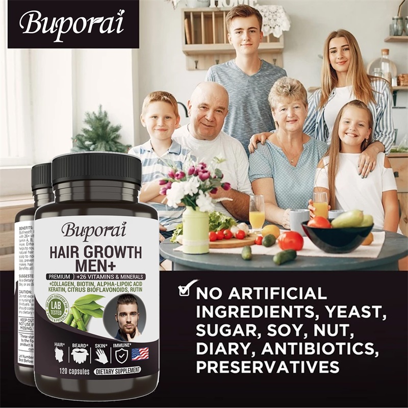 مكمل نمو الشعر للرجال - مكمل ن - مراجعة Biotin Hair Growth وسعره