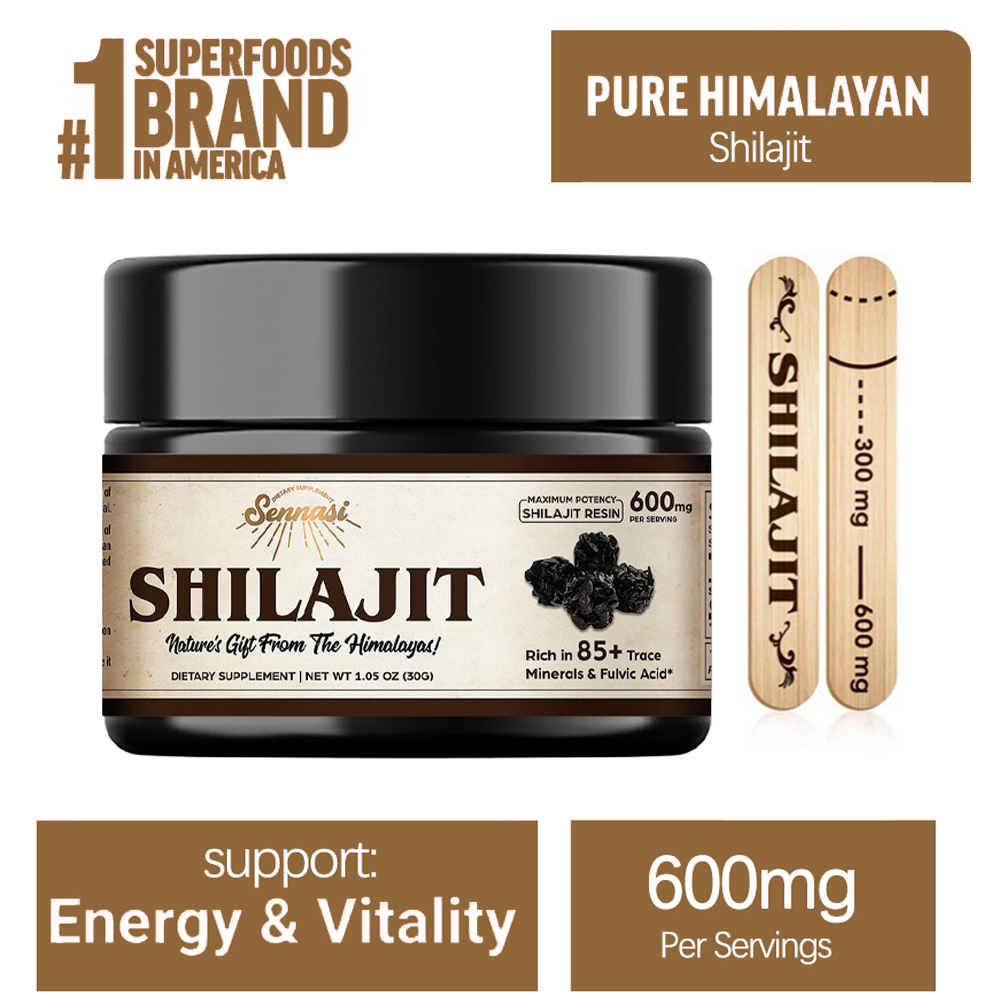 راتنج الشيلاجيت الهيمالايي الن - مراجعة Shilajit Resin Pure وسعره